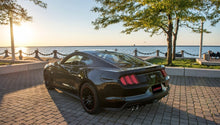 Cargar imagen en el visor de la galería, Corsa 2015-2017 Ford Mustang GT 5.0 3in Cat Back Exhaust Polish Quad Tips (Sport)