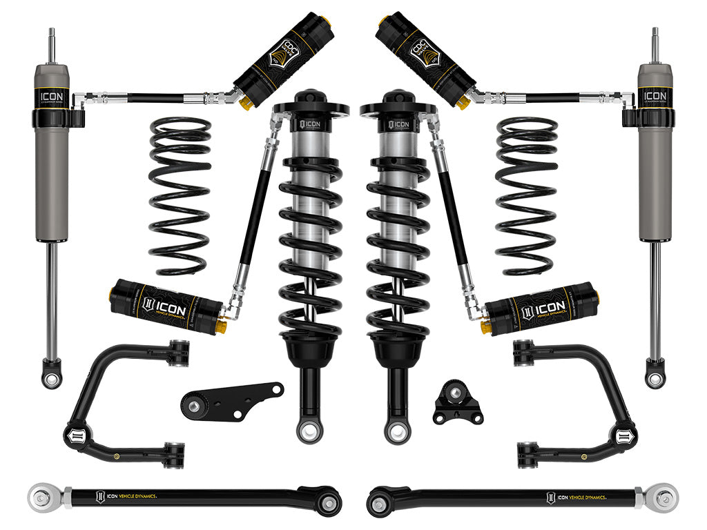 ICON Stage 8 Suspension System (1.25-3in Lift) w/ Tubular UCA — Fits 2024+ Toyota Tacoma