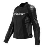 Dainese Racing 4 Lady Leather Jacket Perforated Black/Black Size - 52