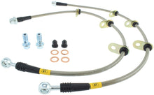 Cargar imagen en el visor de la galería, StopTech 08-12 Toyota Sequoia Rear Stainless Steel Brake Lines