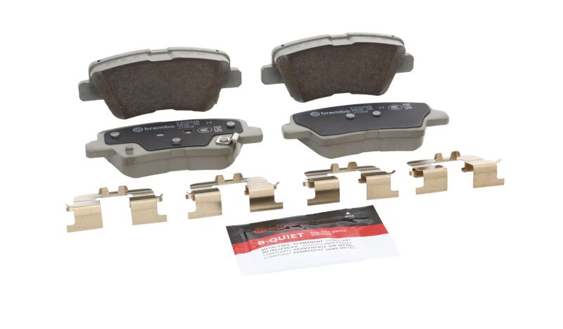Brembo OE 2017 Hyundai Elantra/18-22 Ioniq/18-19 Sonata/16-17 Veloster Ceramic Brake Pad - Rear