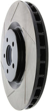 Cargar imagen en el visor de la galería, StopTech Power Slot 07-10 Ford Mustang Shelby Front Right Slotted Rotor