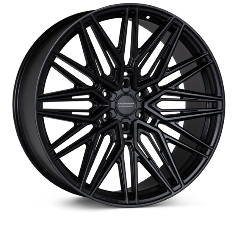 Vossen HF6-5 22x9.5 / 6x139.7 / ET20 / Deep Face / 106.1 - Satin Black Wheel