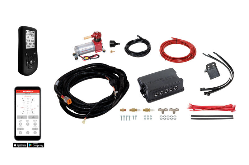 Kit estándar de control remoto inalámbrico dual y aplicación Air Command de Firestone (WR17602632)