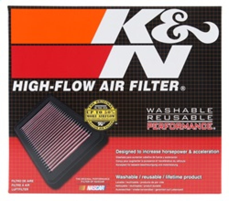 K&N 33-2017 Replacement Air Filter — Fits 86-96 Mazda RX-7 1.3L