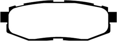 EBC Greenstuff Rear Brake Pads — Fits 2013-2016 Scion FR-S