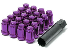 Load image into Gallery viewer, Wheel Mate Muteki Closed End Lug Nuts - Purple 12x1.25