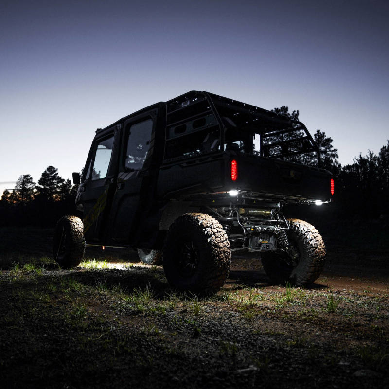 KC HiLiTES Cyclone V2 2.2in. LED Accessory Light 5W Flood Beam — Diffused Lens (Single)
