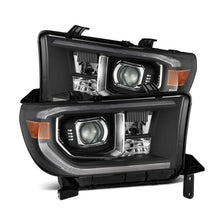 Cargar imagen en el visor de la galería, AlphaRex 07-13 Toyota Tundra/08-17 Sequoia G2 PRO-Series Projector Headlights Black -NO Lvl Adjuster