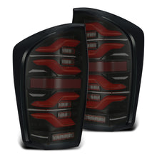 Cargar imagen en el visor de la galería, AlphaRex 16-21 Toyota Tacoma LUXX LED Taillights Blk/Red w/Activ Light/Seq Signal