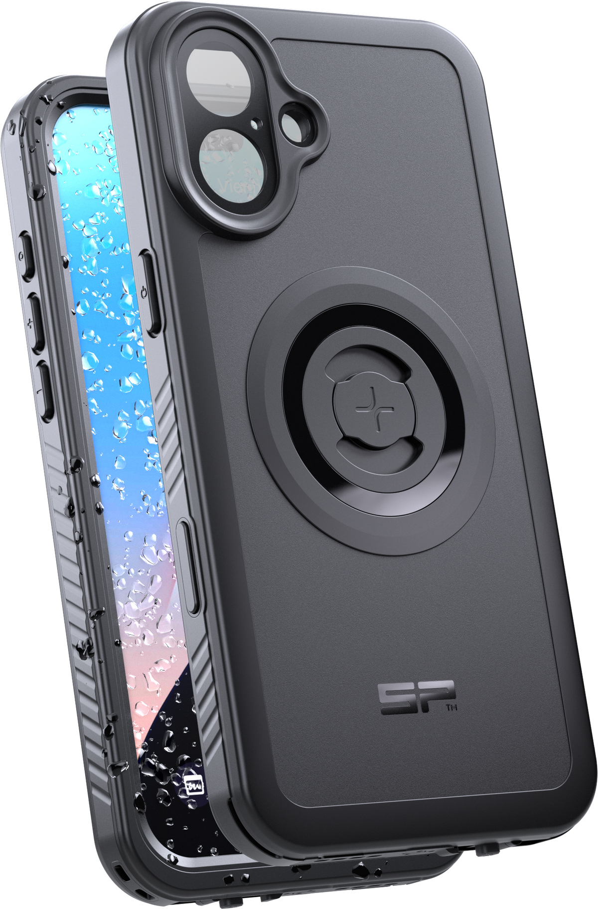 Phone Case Xtreme SPC+ Apple Iphone 16 Plus Black (52911)
