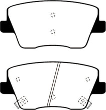 Cargar imagen en el visor de la galería, EBC 2019+ Hyundai Veloster N (2nd Gen) 2.0L Turbo Yellowstuff Rear Brake Pads