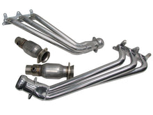 Cargar imagen en el visor de la galería, BBK 10-11 Camaro V6 Long Tube Exhaust Headers With Converters - 1-5/8 Silver Ceramic