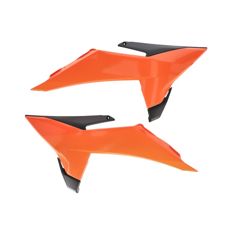 Acerbis 2025 KTM 125-450 SX/ SX-F/XC/XC-F Radiator Shroud - Orange/Black (2986565225)