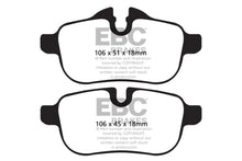 Cargar imagen en el visor de la galería, EBC 09+ BMW Z4 3.0 (E89) Greenstuff Rear Brake Pads