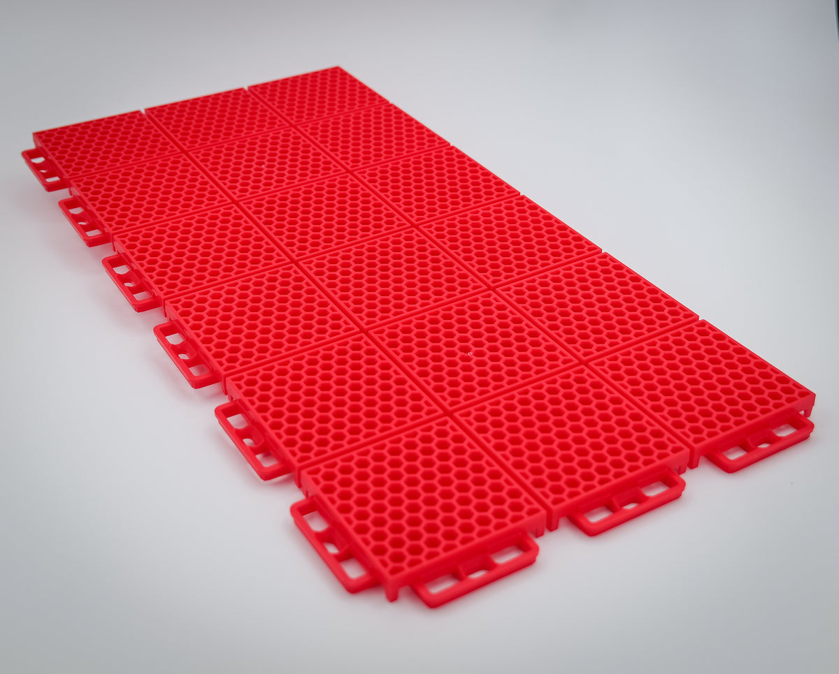 Caliber Protech Flooring Smooth RED 8 PC (13610-2)