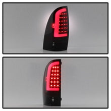 Cargar imagen en el visor de la galería, xTune 05-15 Toyota Tacoma (Excl LED Tail Lights) LED Tail Lights - Blk Smk (ALT-ON-TT05-LBLED-BSM)