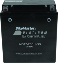 Cargar imagen en el visor de la galería, BikeMaster AGM Battery - MS12-20CH-BS