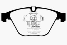 Cargar imagen en el visor de la galería, EBC 08-10 BMW M3 4.0 (E90) Yellowstuff Front Brake Pads