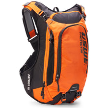 Load image into Gallery viewer, USWE Patriot MTB Protector Pack 15L - Orange/Black