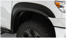 Cargar imagen en el visor de la galería, Guardabarros estilo Bushwacker para Toyota Tundra Fleetside 07-13, 4 piezas, color negro