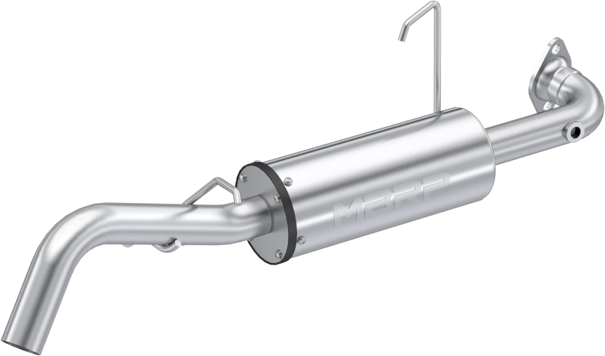 MBRP Single Slip-on System w/ 5" Performance Muffler Chrome (AT-9535PT)