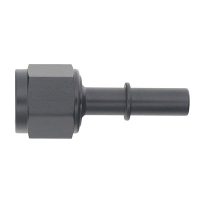 DeatschWerks 8AN Female Flare Swivel to 3/8in EFI Quick Disconnect Adapter — Universal Fuel System