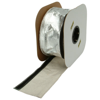 DEI Heat Shroud 2-1/2in Hook & Loop Sleeve — Aluminized Thermal Protection