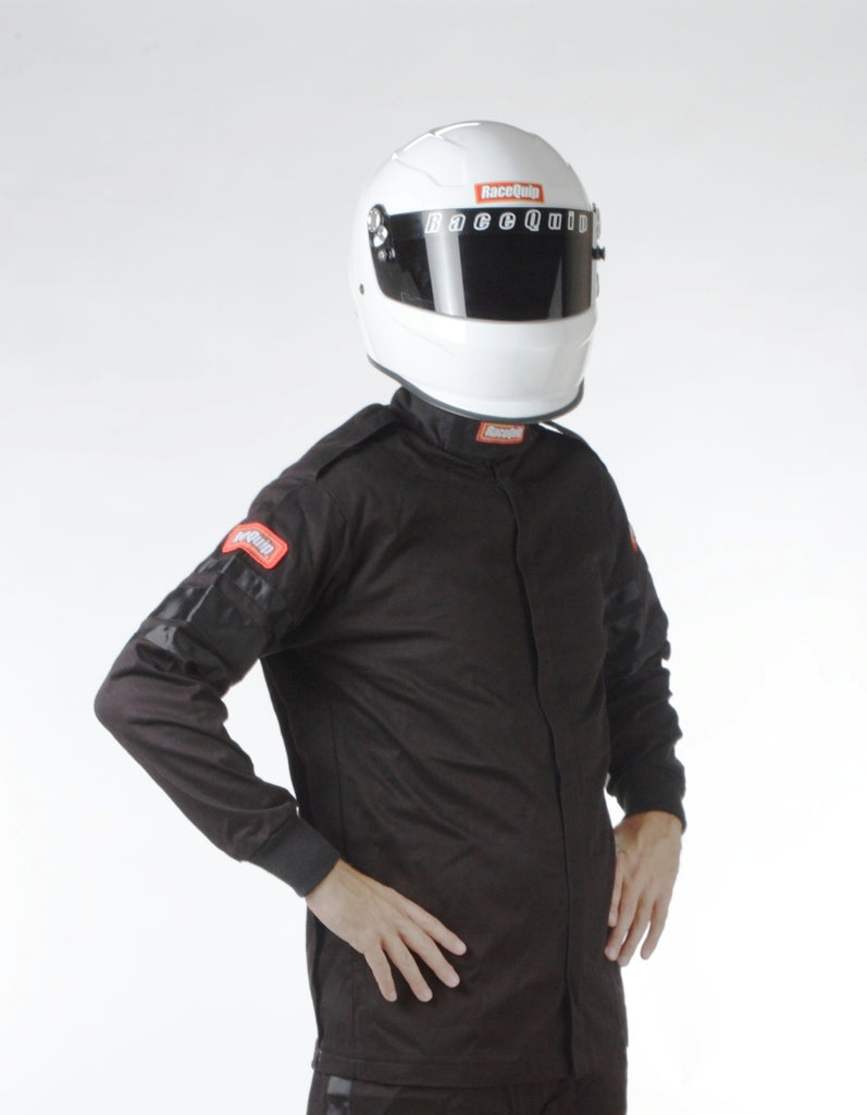 Chaqueta RaceQuip SFI-1 1-L negra - XL