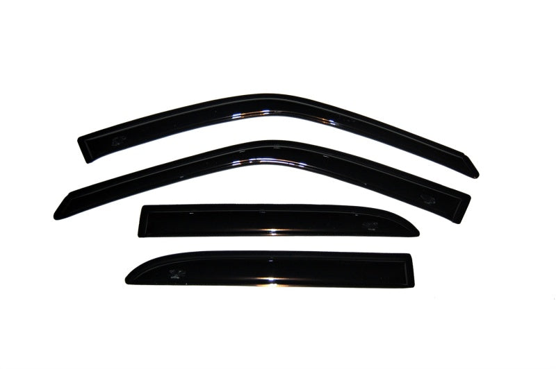 Deflectores de ventana de montaje exterior AVS 99-04 Chevy Tracker (4 puertas) Ventvisor, 4 piezas, color humo