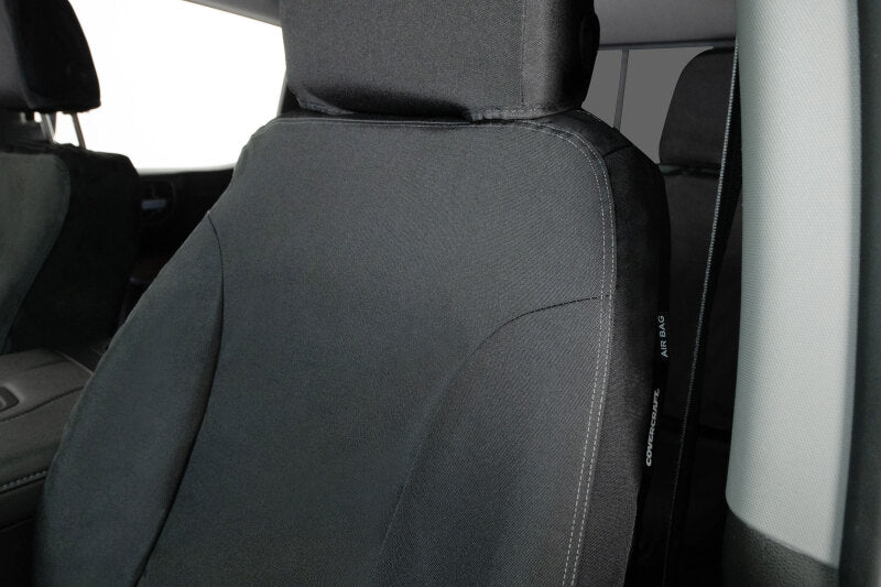 Covercraft Endura Waterproof Polyester SeatSaver Custom Second Row Seat Covers - Black