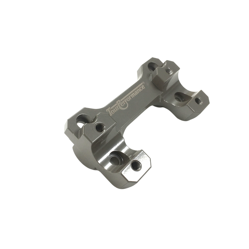 Helibars Handlebar Risers Silver YAM (HR09117)