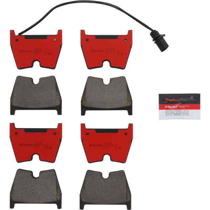 Brembo OE 08-12 Audi R8/14-15 R8/13-15 RS5 PRIME Ceramic Brake Pad - Front