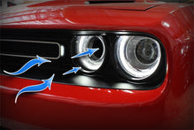 Cargar imagen en el visor de la galería, aFe Dynamic Air Scoop 2015 Dodge Challenger V6-3.6 / V8-5.7/6.4L HEMI - BLK