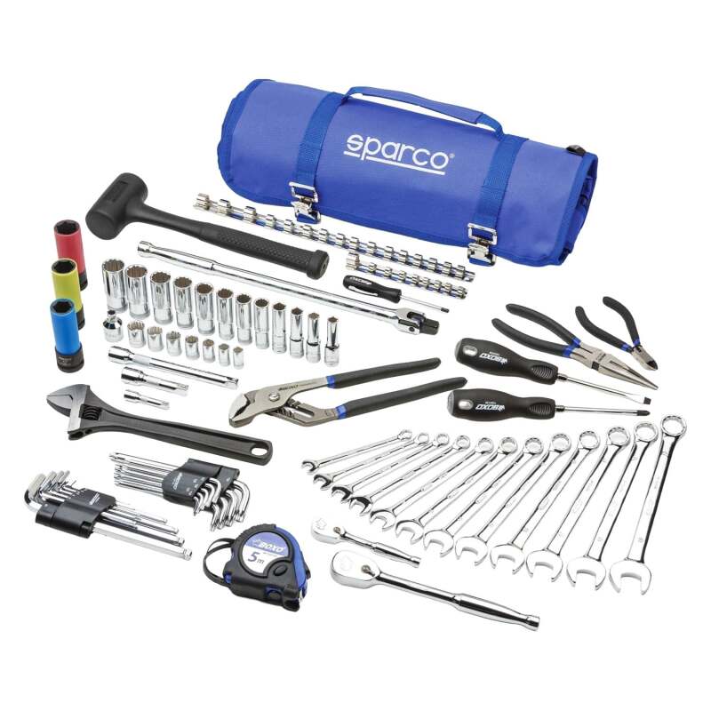 Sparco Trackside Tool Roll - Black