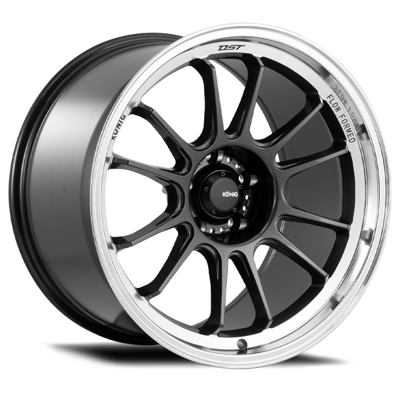 Konig Hypergram 18x9.5 5x114.3 ET35 Metallic Carbon w/ Machined Lip