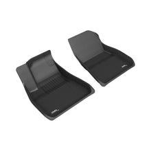 Cargar imagen en el visor de la galería, 3D MAXpider 2018-2019 Tesla Model 3 Kagu 1st Row Floormat - Black