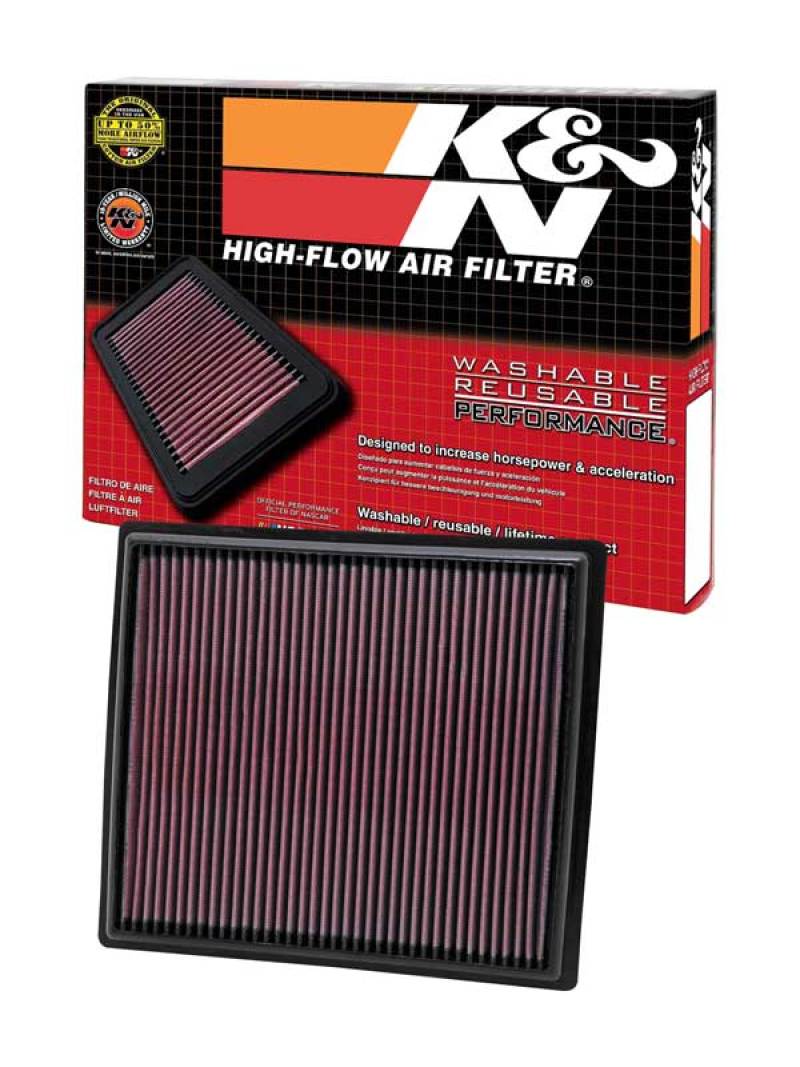 K&N Replacement Air Filter — Fits 2010-2017 Buick LaCrosse & Regal, 2013-2014 Chevy Malibu