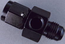 Cargar imagen en el visor de la galería, Fragola Inline Gauge Adapter -6AN Male x -6AN Fem - Black