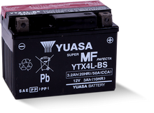 Cargar imagen en el visor de la galería, Batería AGM de 12 voltios sin mantenimiento Yuasa YTX4L-BS (botella incluida)