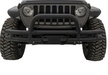 Cargar imagen en el visor de la galería, Rampage 2007-2018 Jeep Wrangler(JK) Double Tube Bumper Front - Black