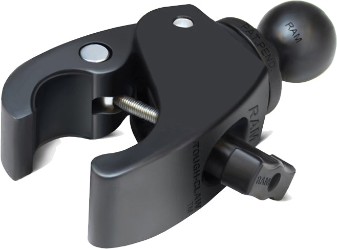 RAM Small Tough-Claw w/1" Rubber Ball Fits 0.625"-1.5" (RAP-B-400U)