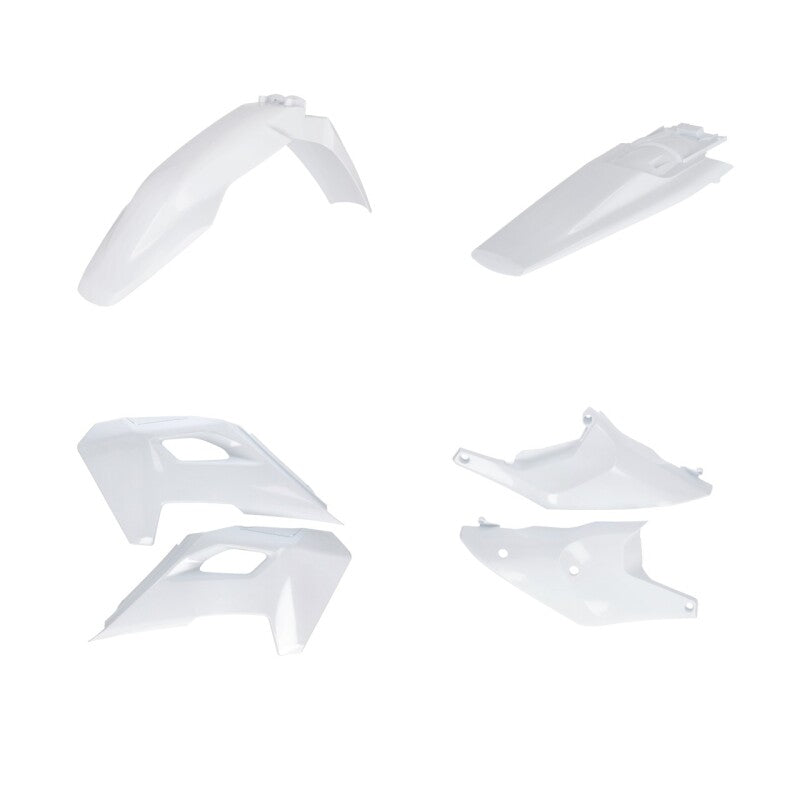 Acerbis 24+ Husqvarna 250-501 FE/ TE Plastic Kit - White 20 (2986640002)