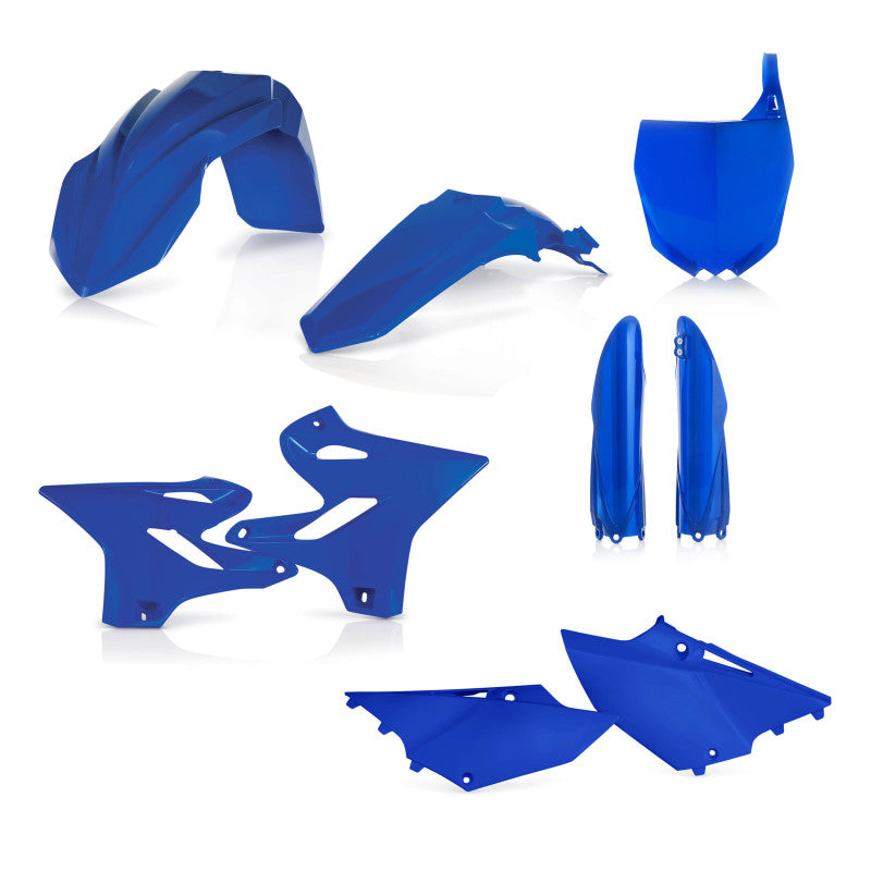 Kit completo de plástico para Acerbis 15-21 Yamaha YZ125/250/ 20-22 YZ125X/ 16-22 YZ250X - Azul