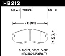 Cargar imagen en el visor de la galería, Hawk 1st Gen DSM HPS Street Front Brake Pads