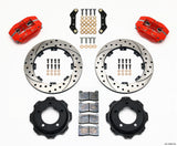 Wilwood Dynapro Rear Kit 12.19in Drill-Red Backdraft Cobra (BMW E36 Based)