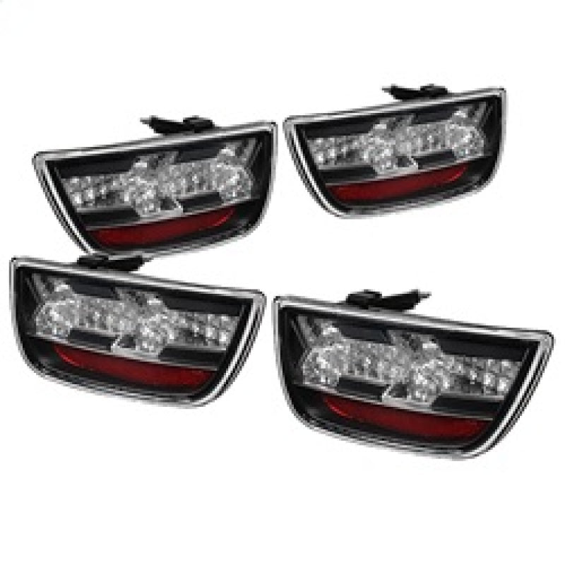 Luces traseras LED Spyder Chevy Camaro 10-13 negras ALT-YD-CCAM2010-LED-BK