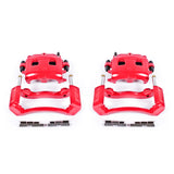 Power Stop 02-05 Dodge Ram 1500 Front Red Calipers w/Brackets - Pair