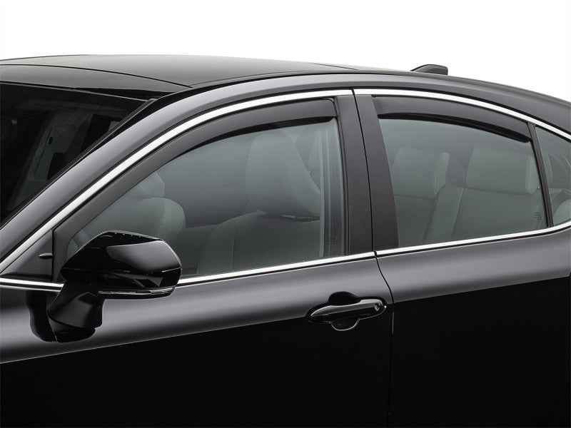 WeatherTech 15-20 Acura TLX Front & Rear Side Window Deflectors - Matte Black