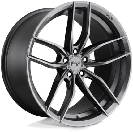 NICHE M204 Vosso 20x11 5x112 Matte Anthracite Wheel — 35mm Offset